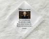 Custom Lace Photo Save the Date Wedding Handkerchief