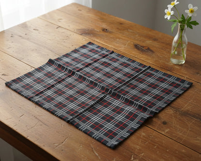 Men’s Classic Plaid Cotton Handkerchiefs – Pocket Hankies Set of 3