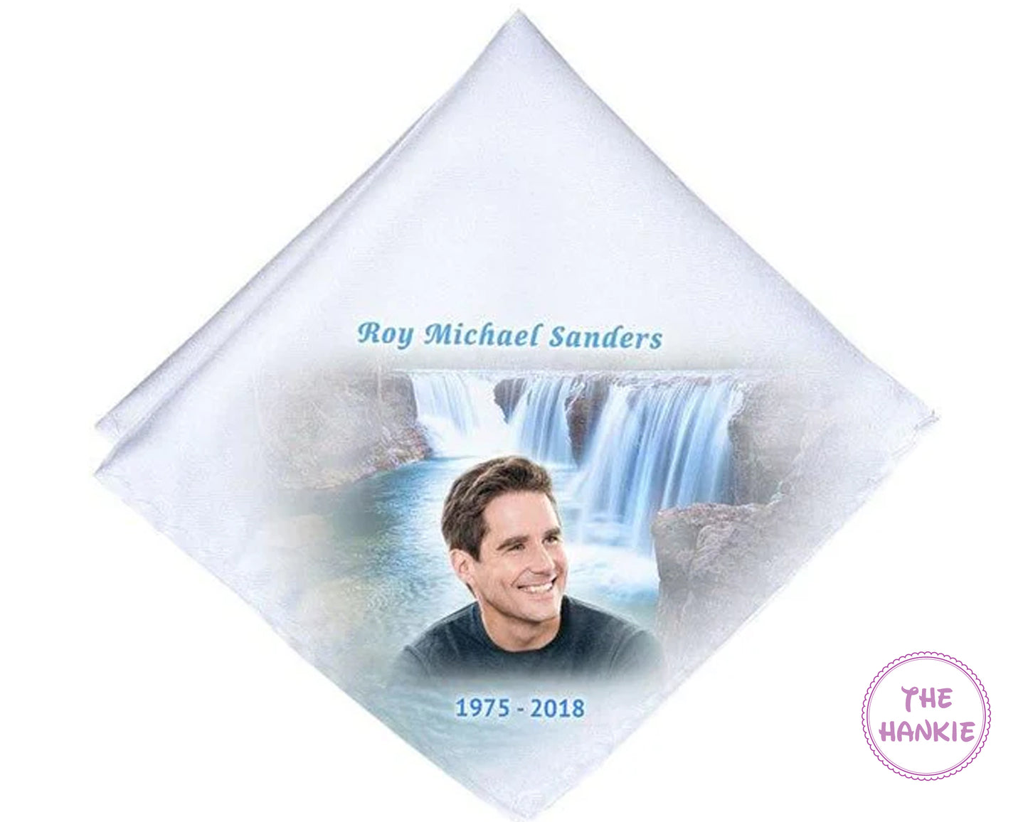 Personalized Memorial Photo Handkerchief