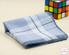 Premium Quality Cotton Men’s Hankies – Plaid Pattern Handkerchief Set