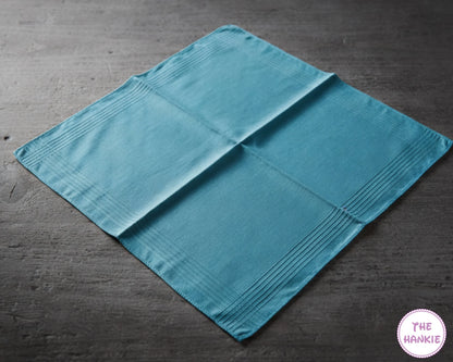 Men’s Cotton Handkerchief Pack of 6 – Soft, Durable Plain Hankies
