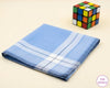 Premium Quality Cotton Men’s Hankies – Plaid Pattern Handkerchief Set