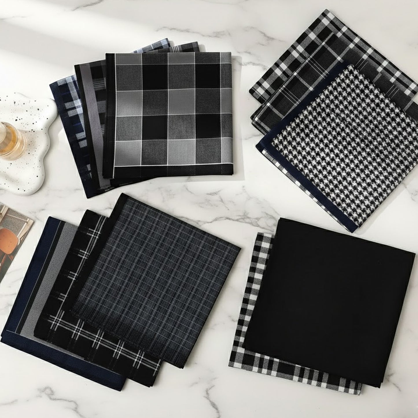 Collection of Assorted Men Hankies 