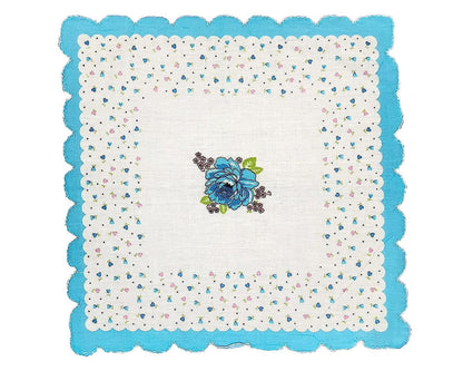 Pastel Organic Handkerchief Gift Set Ladies Cotton Flannel Soft Washable Tissues Eco Friendly Zero Waste Women's Handkerchief Mothers Day
