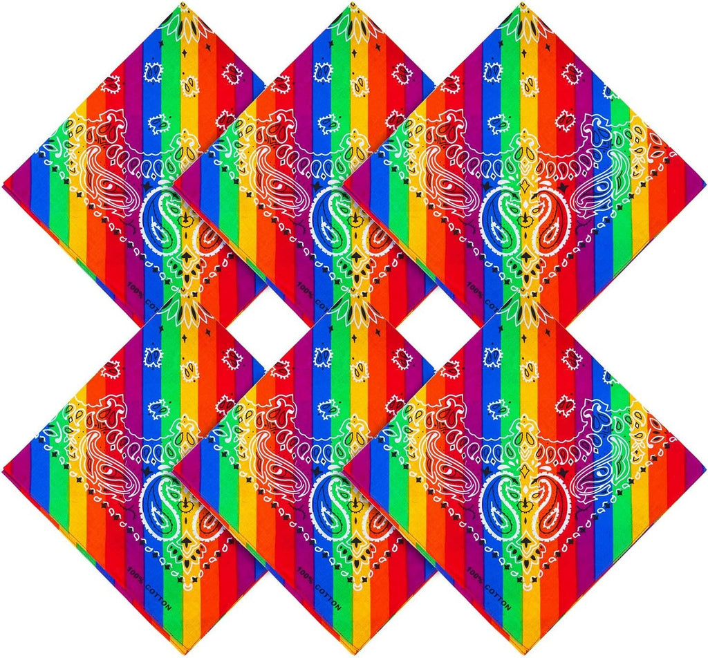 Progress Pride Rainbow Flag LGBTQ Lightweight Neck Gaiter Tube Scarf Face Mask from a Queer Owned