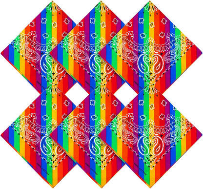 Progress Pride Rainbow Flag LGBTQ Lightweight Neck Gaiter Tube Scarf Face Mask from a Queer Owned