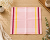 Men's Assorted Pastel Stripe Cotton Handkerchief Set of 3