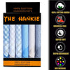  Men Hankies Pocket Square Retro Accessories for Man Casual Everyday Formal Wear