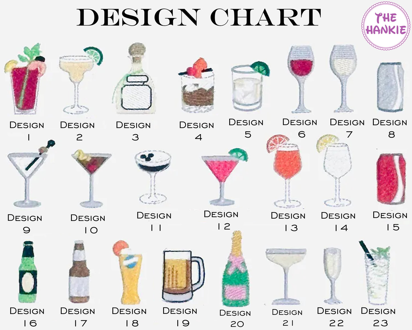 Cocktail Your Design Your Name Napkins Made in USA 