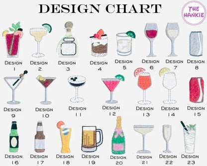 Cocktail Your Design Your Name Napkins Made in USA 