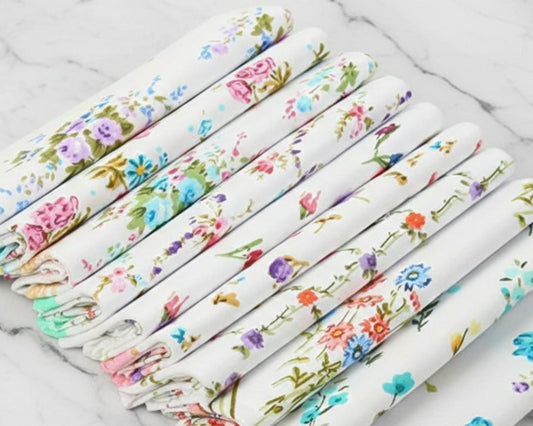 Bulk Ladies Hankies 100% Cotton 