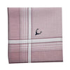 Set of six or twelve French cotton unused men's handkerchiefs Large Vintage organic handkerchief