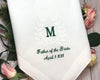 Handkerchief with wreath and date USA