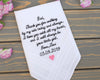 Custom Wedding Handkerchief for Father USA
