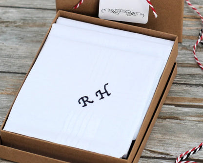 Custom Embroidered Wedding Handkerchief, Bridal Handkerchief, Personalized Wedding Keepsake, Pocket Square