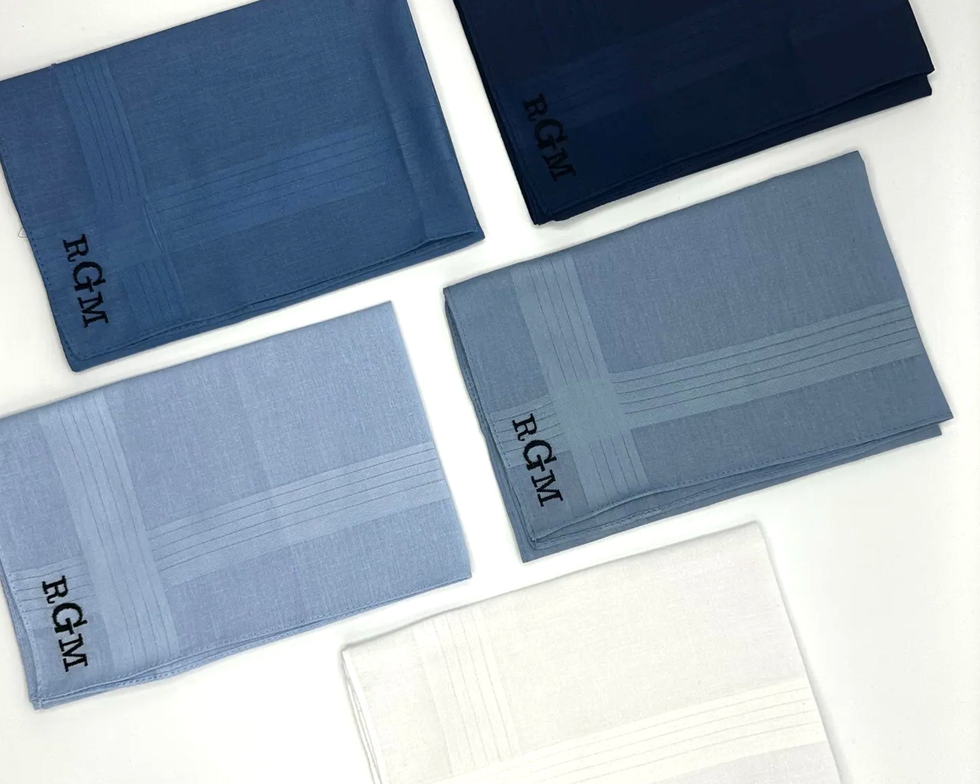 Multicolor Men's Cotton Handkerchiefs  Premium Cotton Handkerchief Handkerchief Set