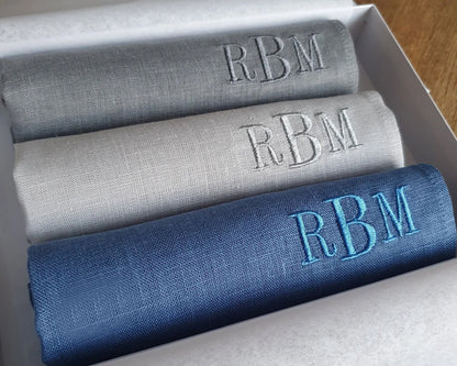 Father of The Bride Gift Groomsmen Gift Pocket Square Mother in Law Gift
