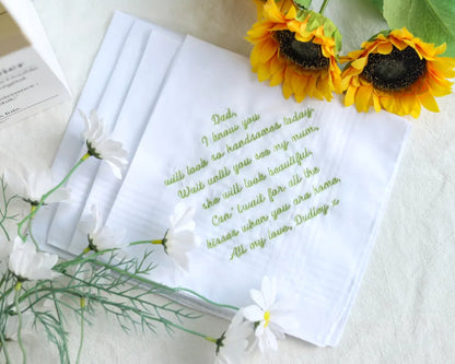Wedding Hankerchiefs Linen Hankerchiefs For Wedding