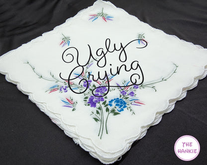 Gift For happy tears Embroidered  Save the date