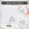 Personalized size of hanky  