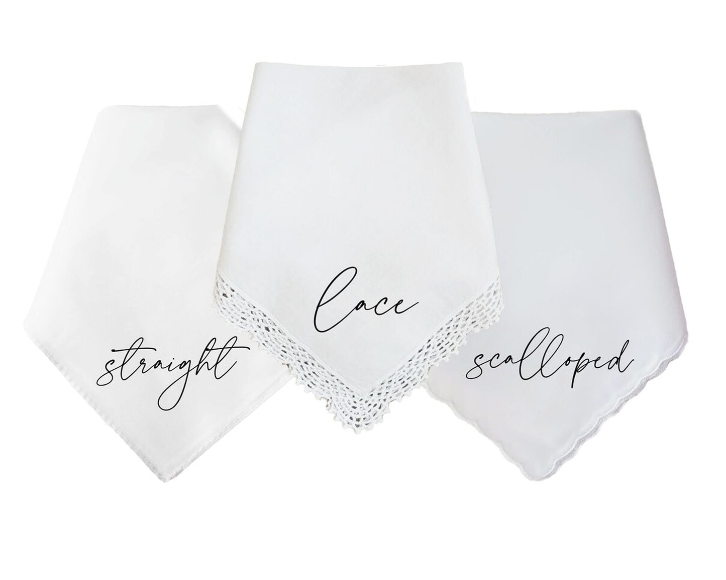 Personalized Women Lace Hankies Usa