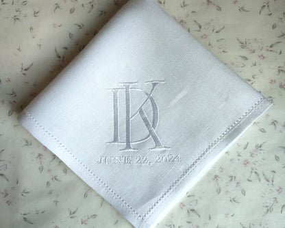 Customized Linen Hankies Linen Hankie Usa