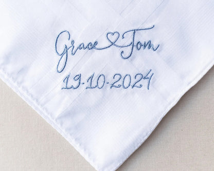 Personalized Bridal Hankies USA
