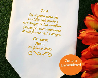 Personalized Father Embroidery Hankies USA