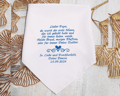 Customized Father Handkerchief USA