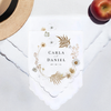 Wedding Printed Handkerchief For Bride & Groom