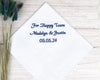 Bride and Groom Hankies USA
