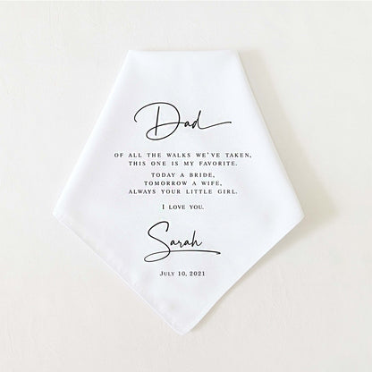 Mother of the bride Handkerchief USA