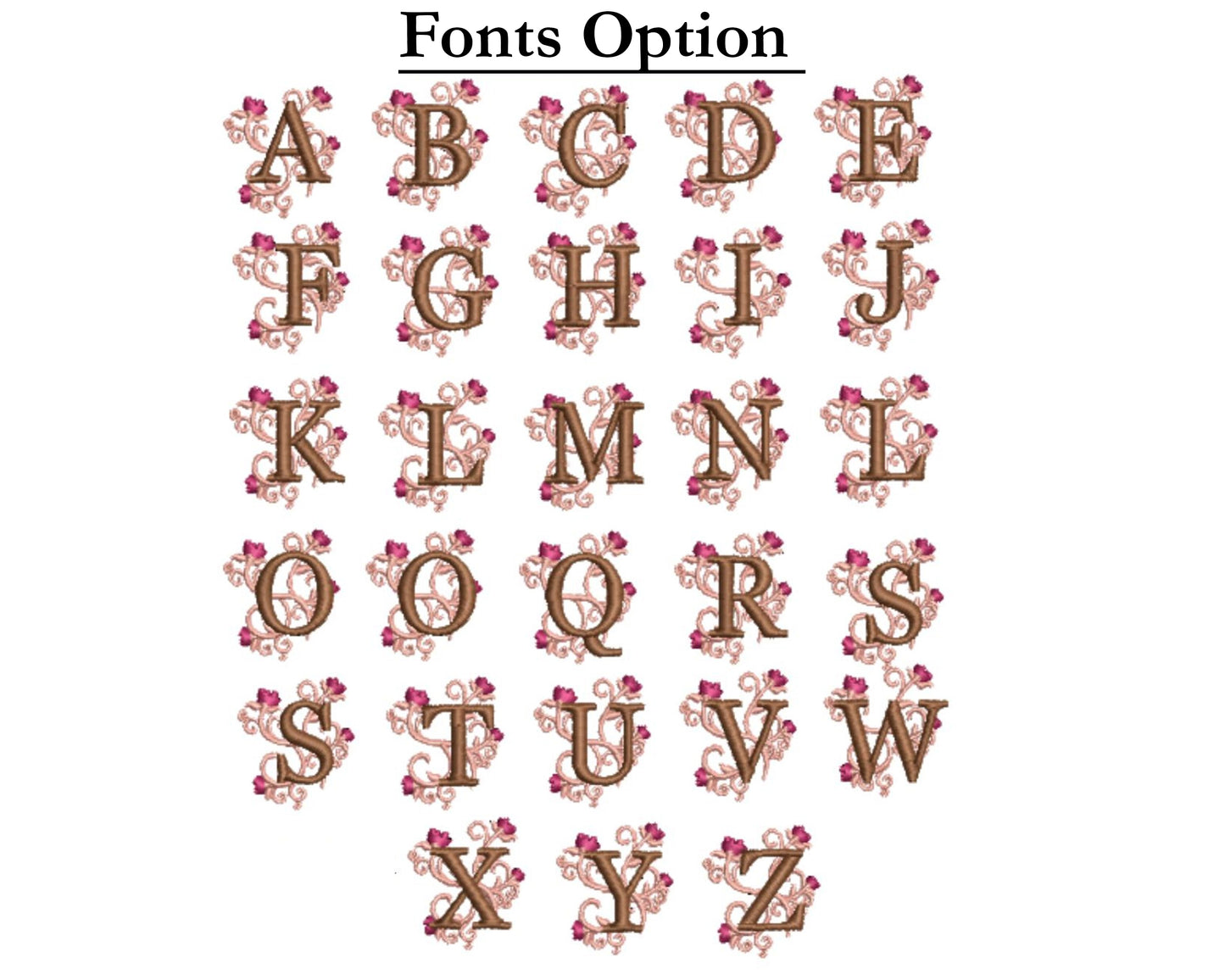 Women’s Embroidered Initial Handkerchief – Monogram with Date Keepsake