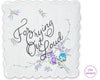 "For Crying Out Loud" Handkerchief – Elegant cotton hankie for joyful moments, perfect for happy tears and celebrations USA