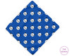 Blue bandana with panda pattern and 'The Hankie' logo.