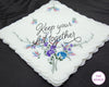 Handkerchief Hankie Custom Handkerchief Embroidered Handkerchief