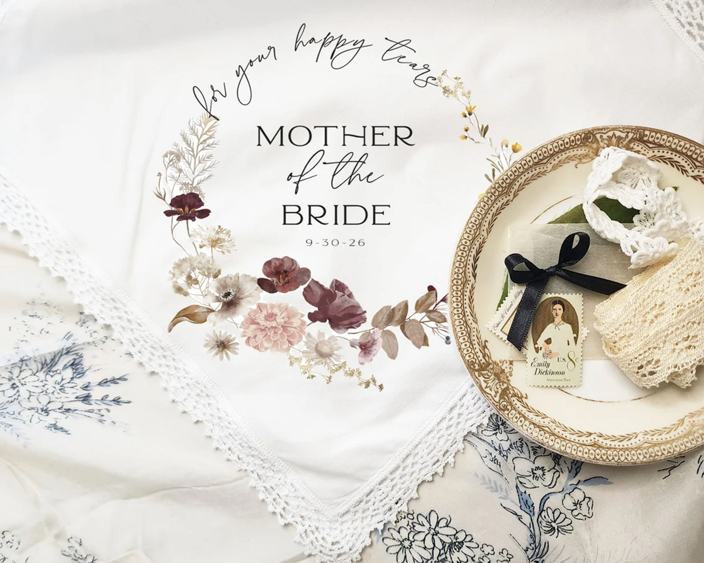 Best Personalized Handkerchiefs for Weddings USA