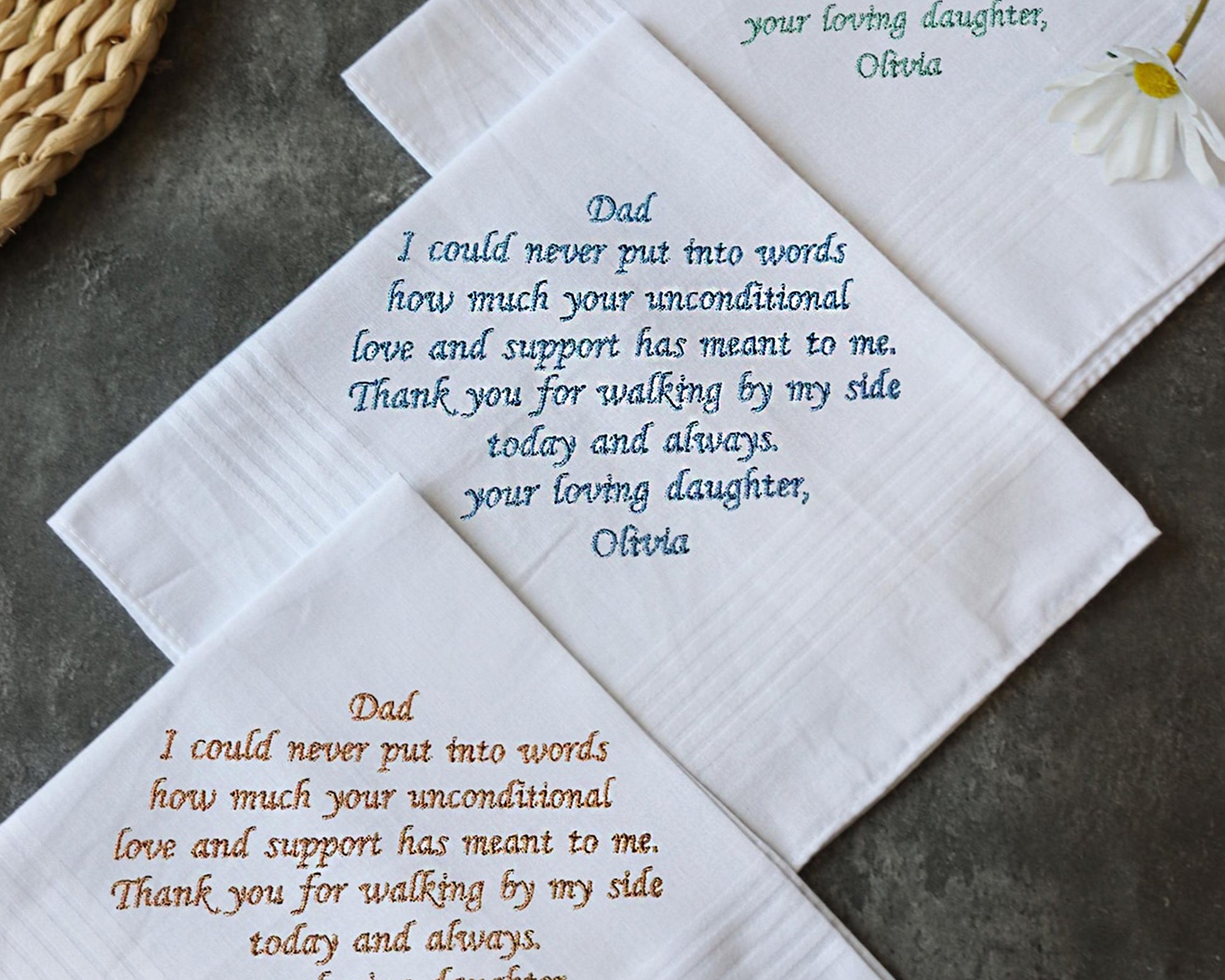 Custom Cotton Hankies for Happy Tears Hankies USA