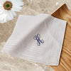 Five Men's Handkerchiefs with Personalized Embroidered Name