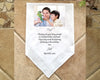 Father of the Bride Photo Satin Handkerchiefs USA