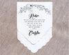 Personalized Wedding Hankie for Mom Hankie