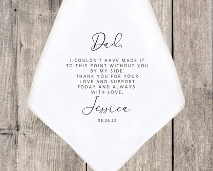 Father Of The Bride Handkerchiefs USA