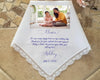 Mother of the Bride Photo Handkerchief USA