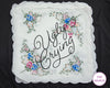 Lace Handkerchief Custom Handkerchief  Bridal Handkerchief