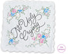  Personalized Wedding Handkerchief Wedding Day Gift 