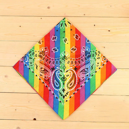 Rainbow Handkerchiefs Organic Cotton Poplin Handkerchief