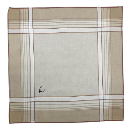 Vintage Ladies Embroidered White Hankies Box Swiss Cotton Handkerchiefs