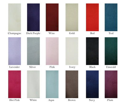 Satin dull All Color Chart New 