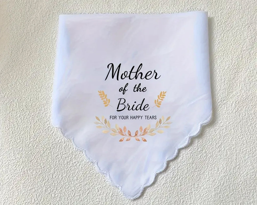 Custom Bridal Wedding Handkerchief USA