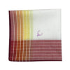 Elegant Trio of Cotton Handkerchiefs for Men from MILETA CZECHOSLOVAKIA, Ready to USE of Gift